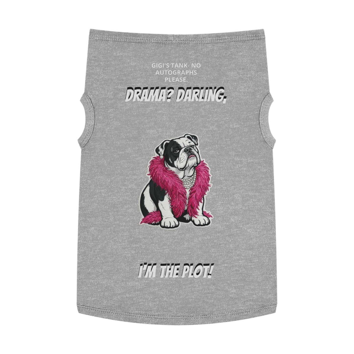 "DRAMA DARLING"-  (PERSONALIZE IT) TANK TOP (I'M THE PLOT EDITION)