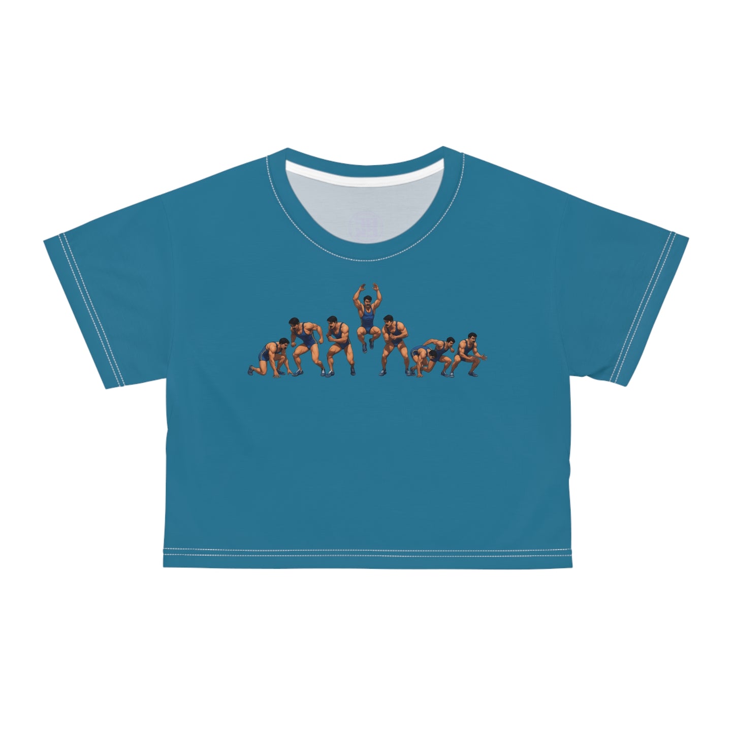 PRE-MATCH HEAT‑CROP TEE