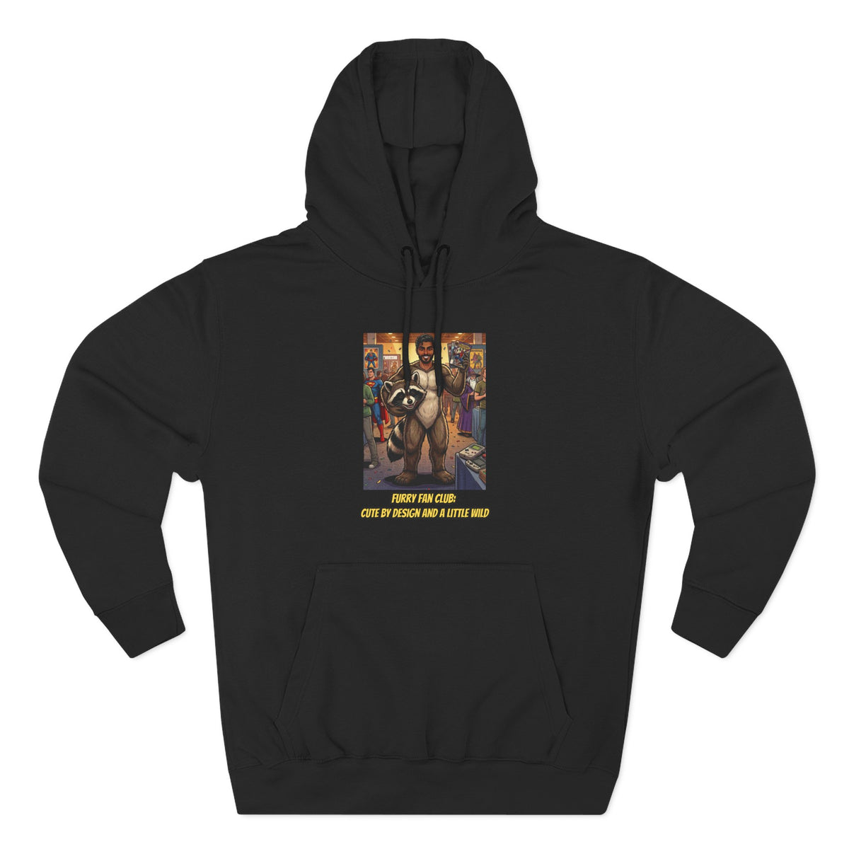 BFCK FURRY FAN CLUB, CUTE BY DESIGN HOODIE- DANTE EDITION