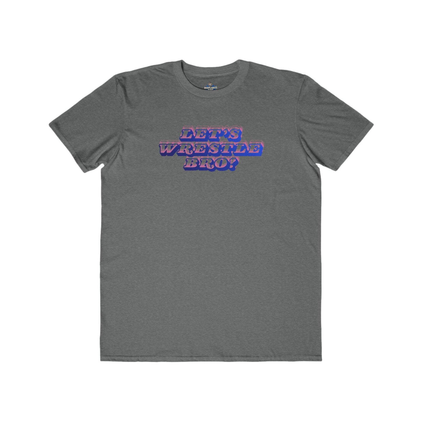 "LET'S WRESTLE BRO!" RETRO GRAPHIC TEE
