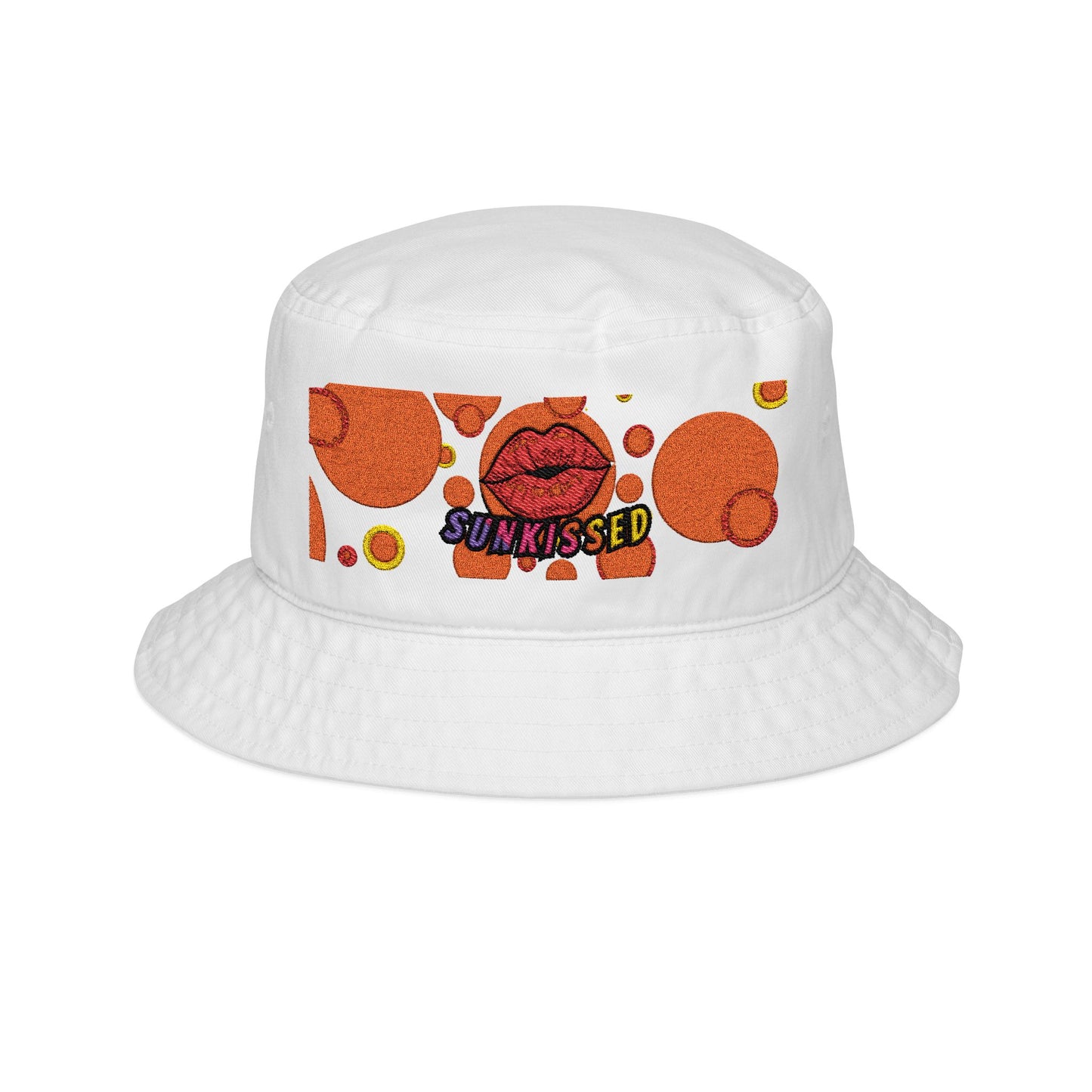 "SUNKISSED" - EMBROIDERED BUCKET HAT