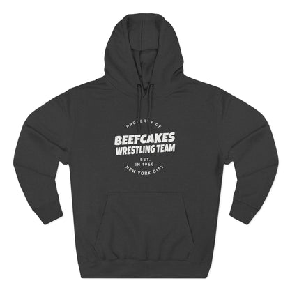 "BEEFCAKES WRESTLING TEAM PROPERTY" HOODIE - VINTAGE 1969 EDITION