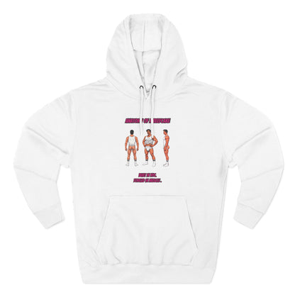 ANATOMY OF A BEEFCAKE HOODIE - BUILT IN NYC, FORGED IN MUSCLE