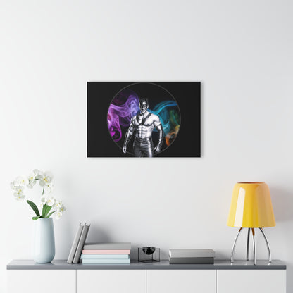 💥 "MASKED HEAT" - GLOSSY ACRYLIC WALL PRINT