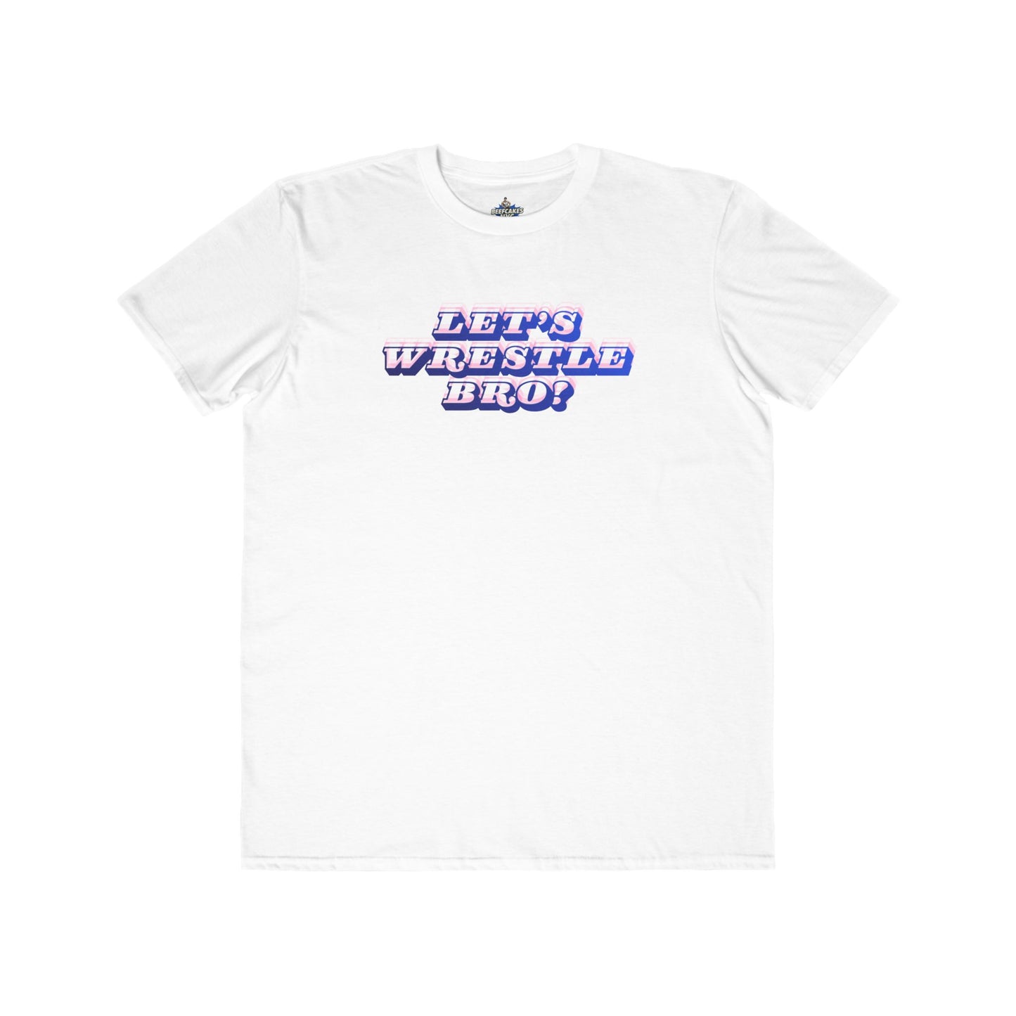 "LET'S WRESTLE BRO!" RETRO GRAPHIC TEE