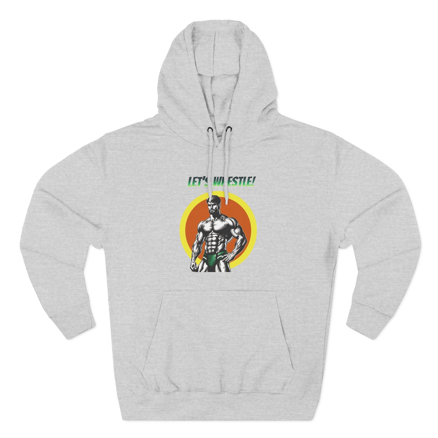 LET’S WRESTLE! - PREMIUM FLEECE HOODIE - BFCK Style