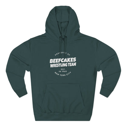 "BEEFCAKES WRESTLING TEAM PROPERTY" HOODIE - VINTAGE 1969 EDITION