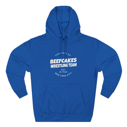 "BEEFCAKES WRESTLING TEAM PROPERTY" HOODIE - VINTAGE 1969 EDITION