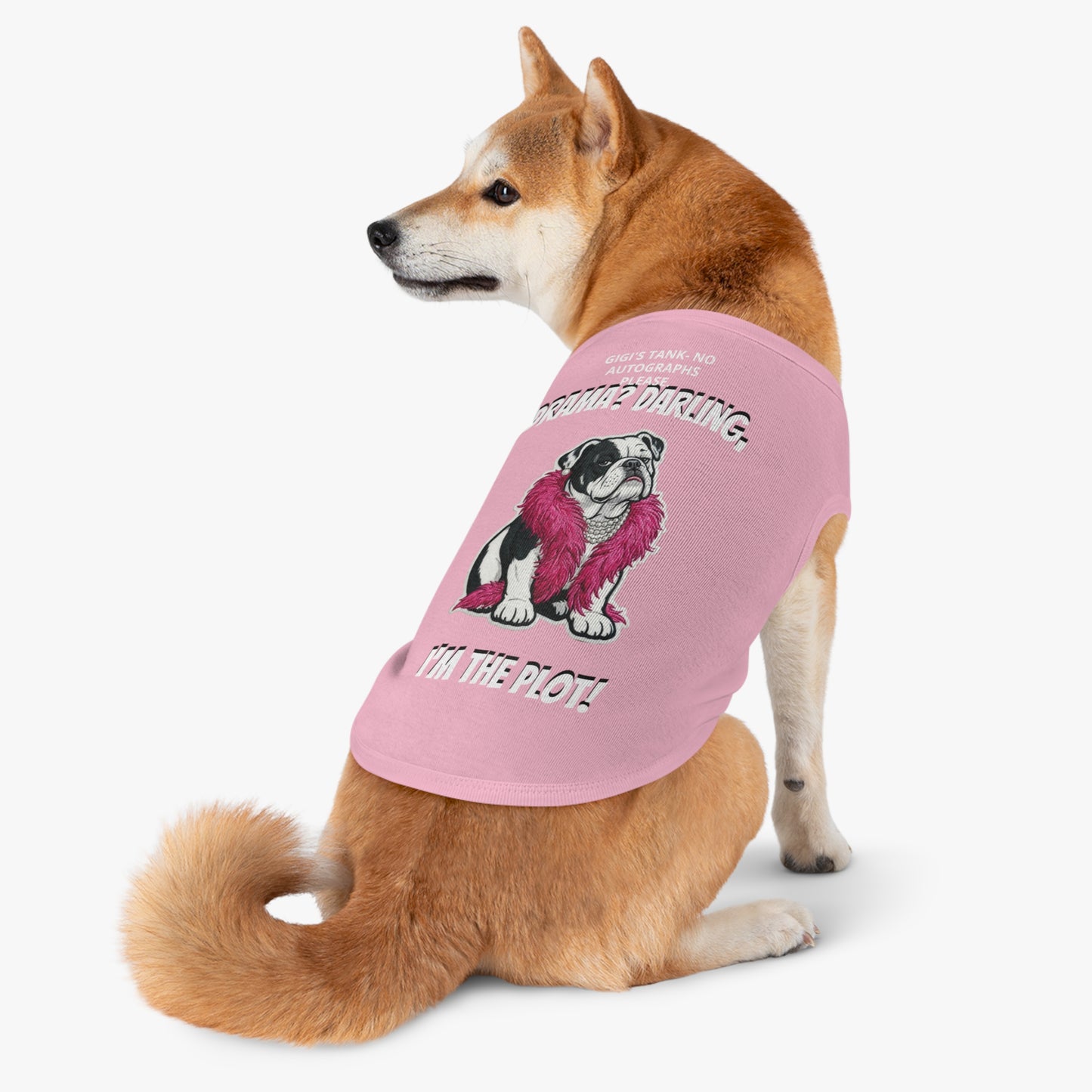 "DRAMA DARLING"-  (PERSONALIZE IT) TANK TOP (I'M THE PLOT EDITION)