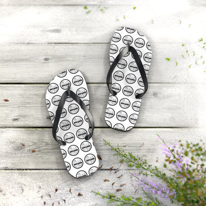 BEEFCAKE LOGO FLIP FLOPS