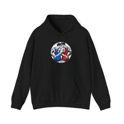 BEEFCAKE WRESTLE BUDS HEAVY BLEND™ HOODED SWEATSHIRT