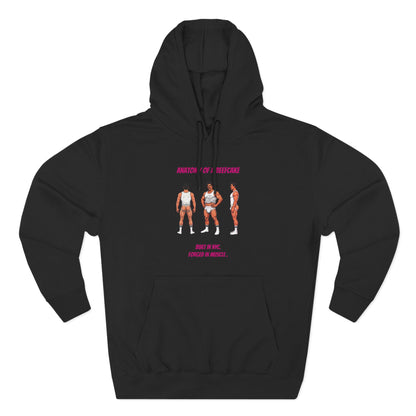 ANATOMY OF A BEEFCAKE HOODIE - BUILT IN NYC, FORGED IN MUSCLE