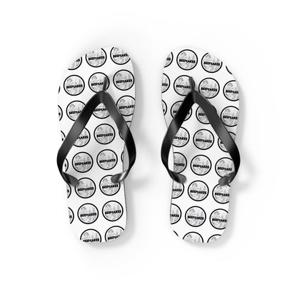 BEEFCAKE LOGO FLIP FLOPS