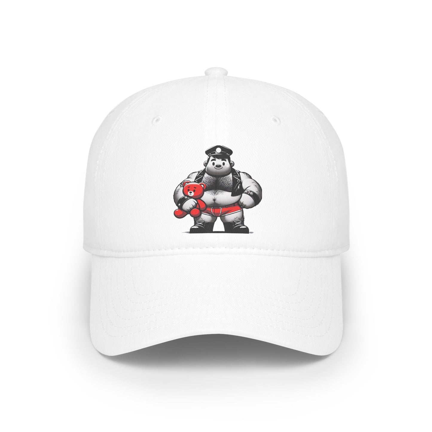 BEEFCAKE BEAR-BEAR, LOW PROFILE BASEBALL CAP