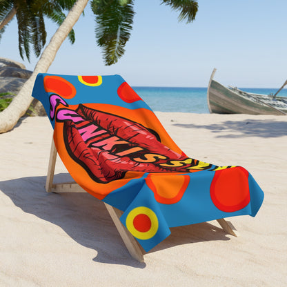 SUNKISSED HEATWAVE PREMIUM BEACH TOWEL