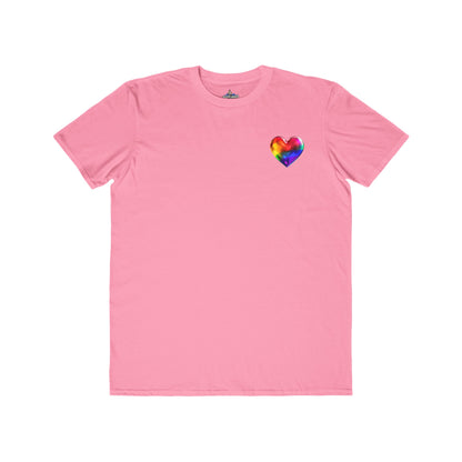 🌈PRIDE COLLECTION - THE HEART-ON TEE —  LIGHTWEIGHT PRIDE SHIRT