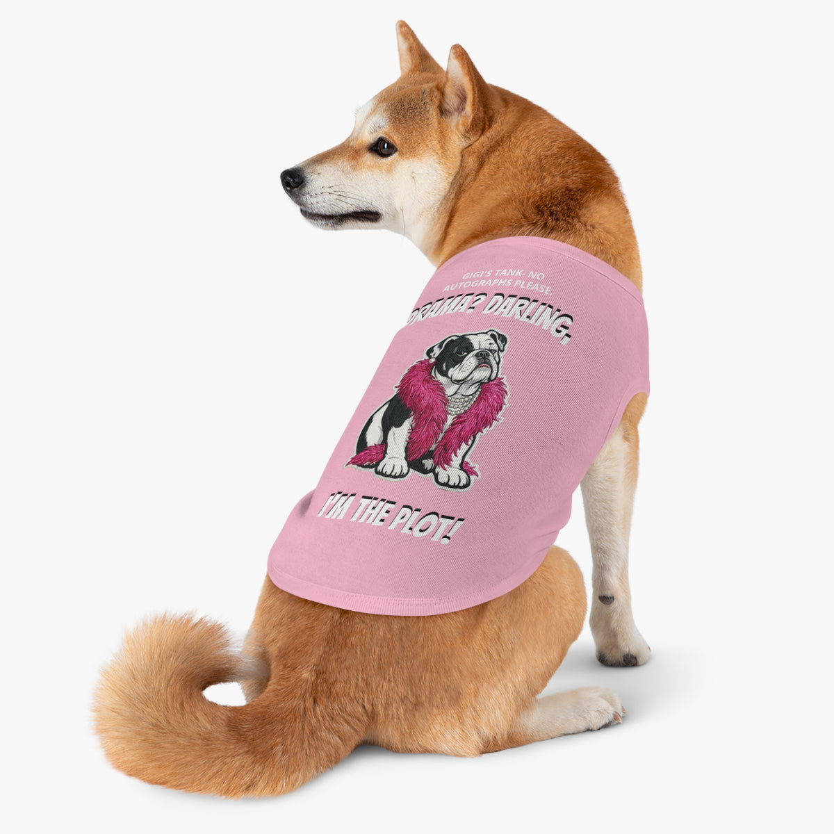 "DRAMA DARLING"-  (PERSONALIZE IT) TANK TOP (I'M THE PLOT EDITION)