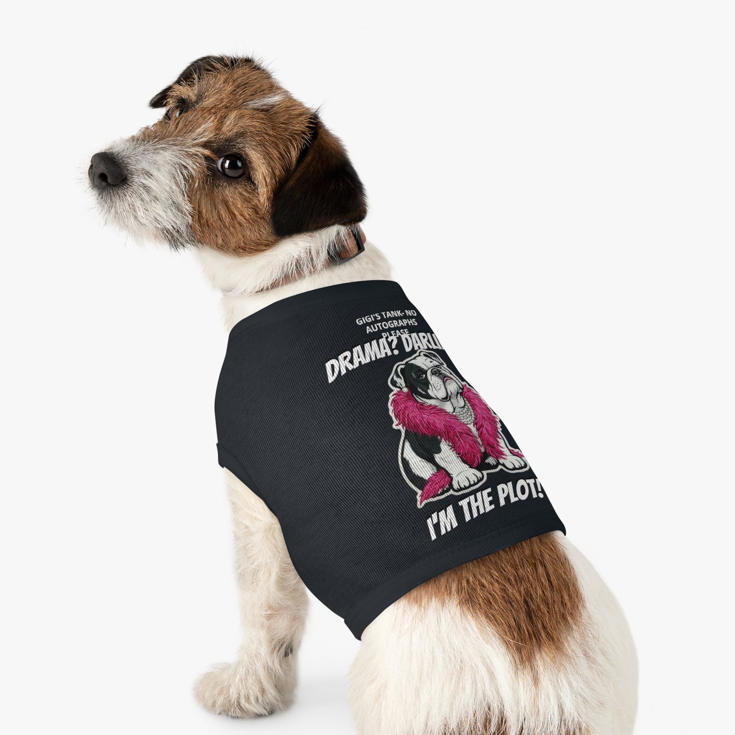 "DRAMA DARLING"-  (PERSONALIZE IT) TANK TOP (I'M THE PLOT EDITION)