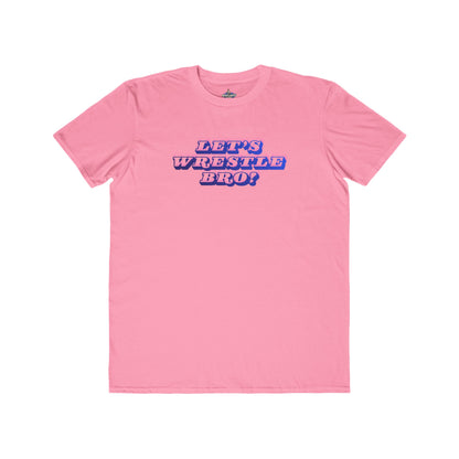 "LET'S WRESTLE BRO!" RETRO GRAPHIC TEE