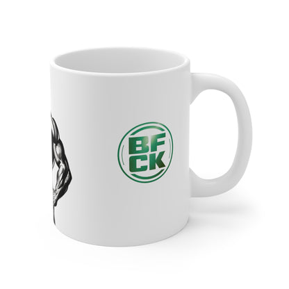 LET’S WRESTLE — MORNING MUSCLE MUG (11oz)