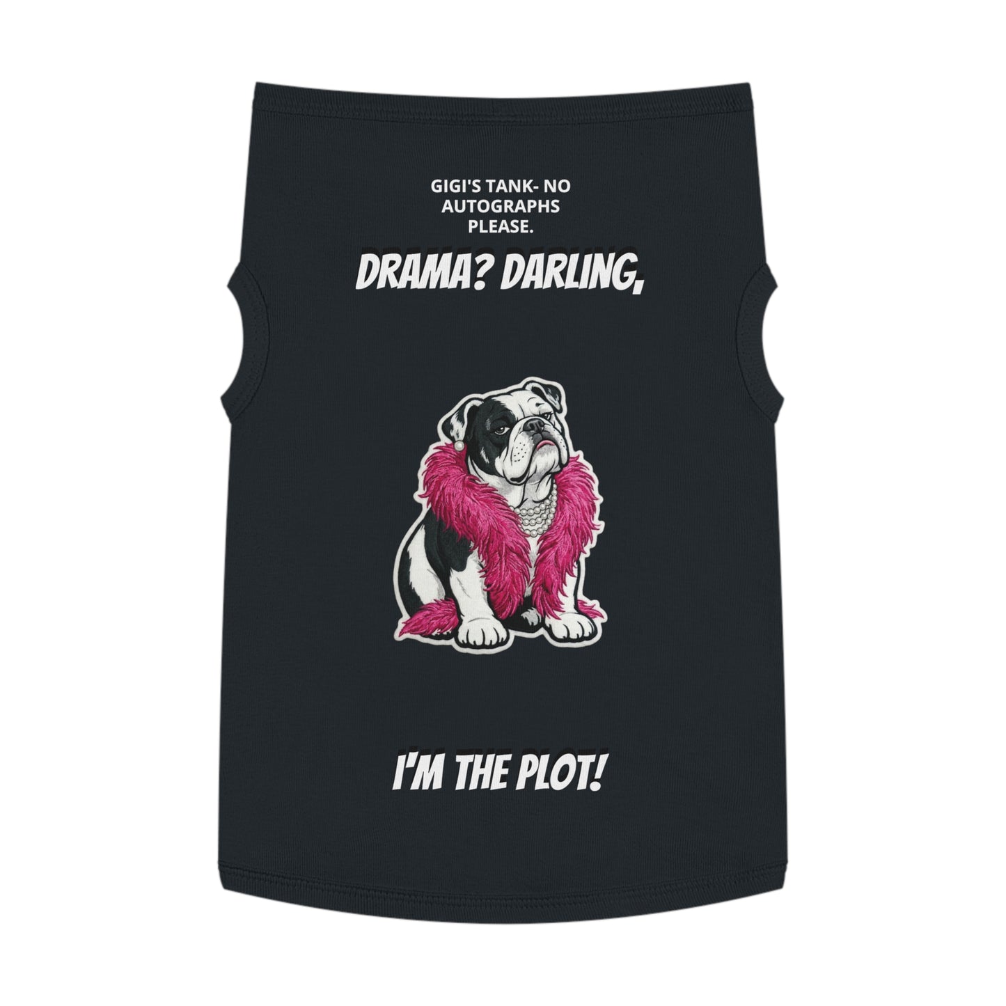 "DRAMA DARLING"-  (PERSONALIZE IT) TANK TOP (I'M THE PLOT EDITION)