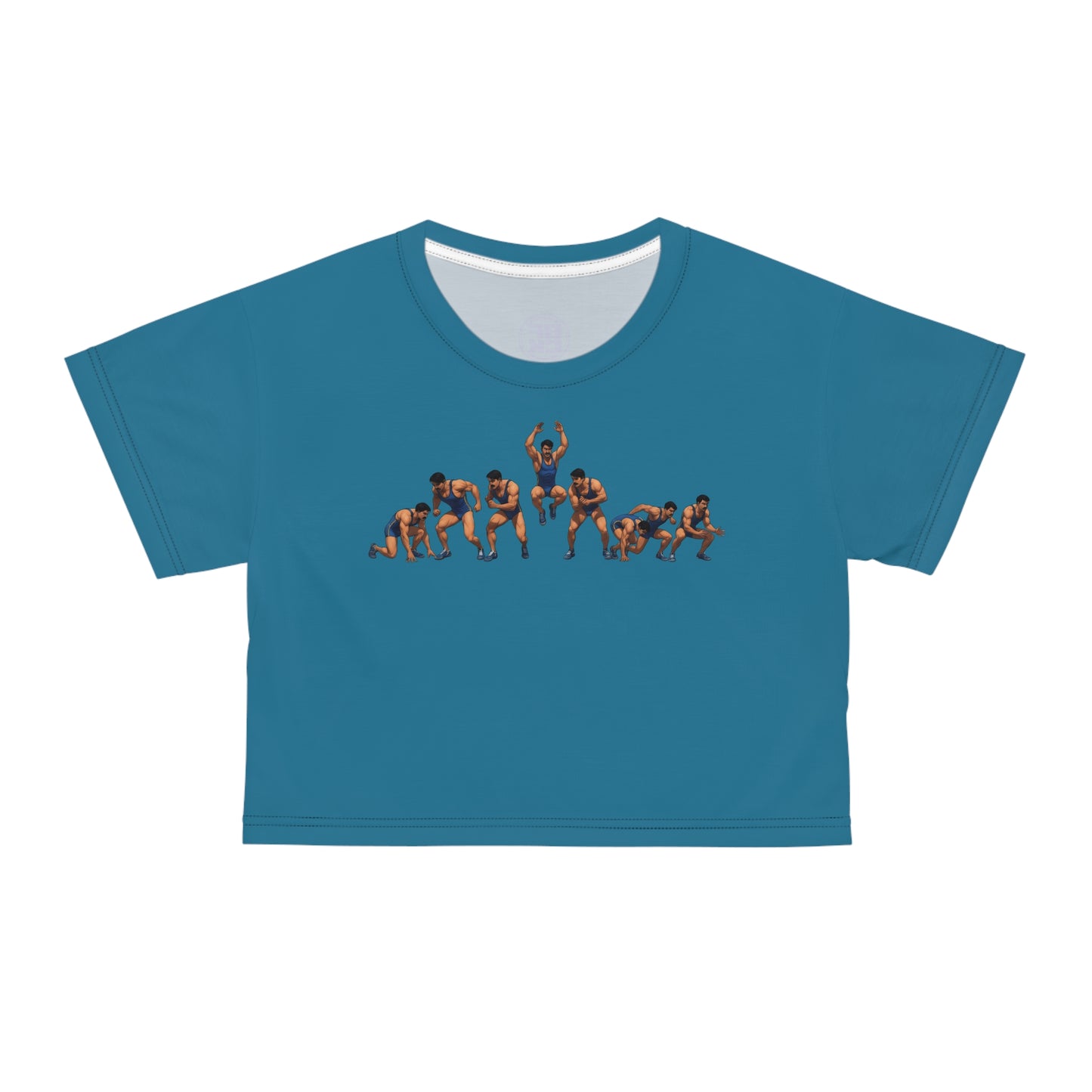 PRE-MATCH HEAT‑CROP TEE