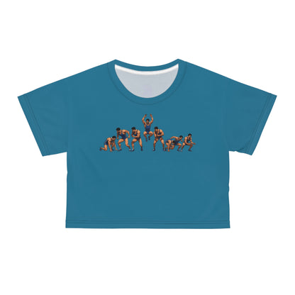 PRE-MATCH HEAT‑CROP TEE