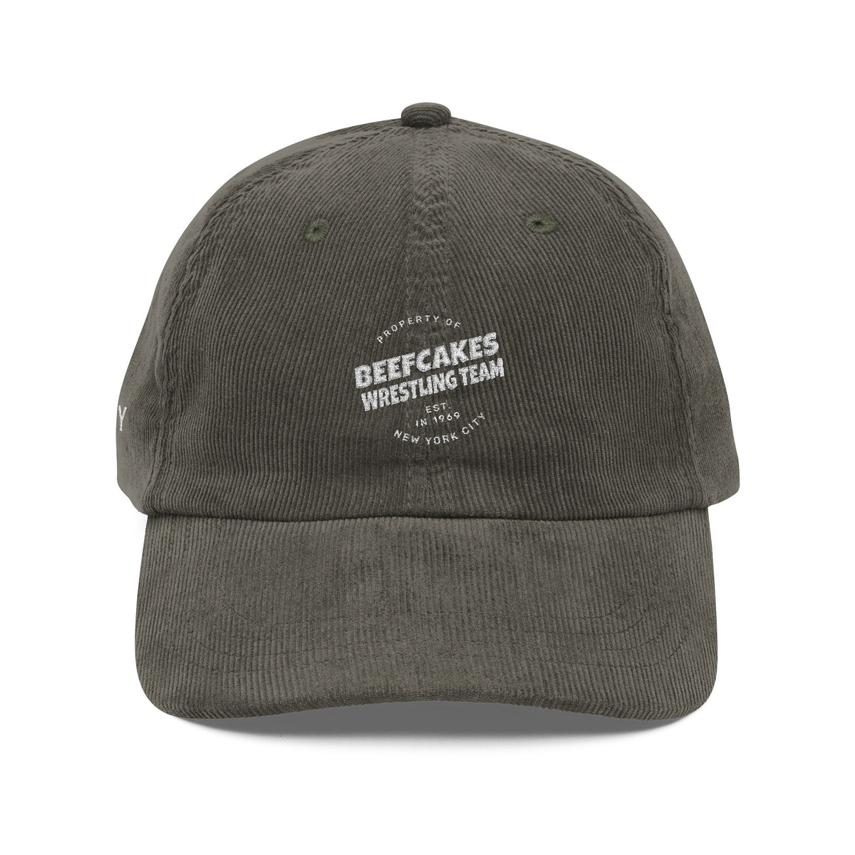 BFCK 1969 WRESTLING TEAM CORDUROY CAP (PERSONALIZATION & EMBROIDERY)