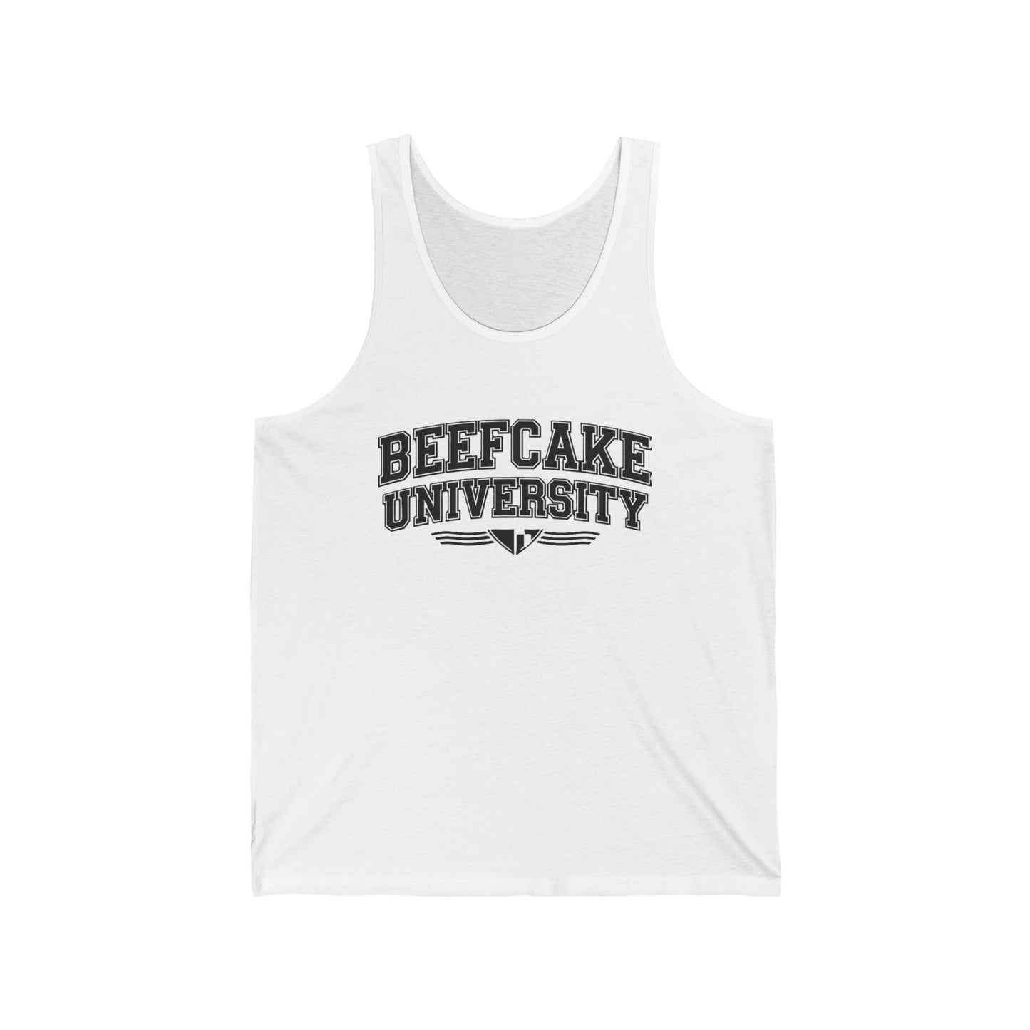 BEEFCAKE UNIVERSITY JERSEY TANK