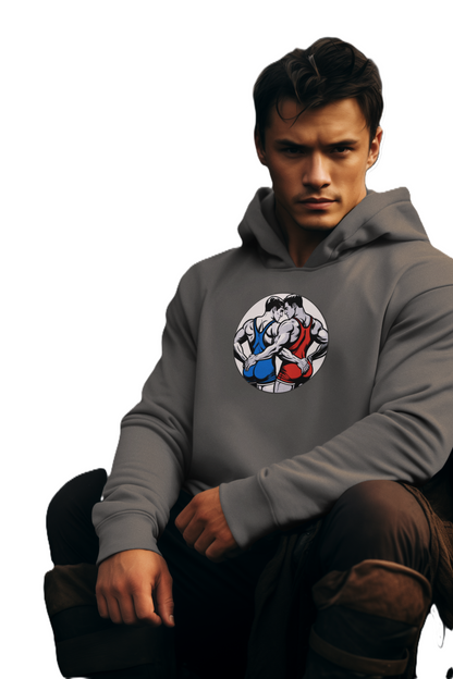 BEEFCAKE WRESTLE BUDS HEAVY BLEND™ HOODED SWEATSHIRT