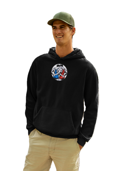 BEEFCAKE WRESTLE BUDS HEAVY BLEND™ HOODED SWEATSHIRT