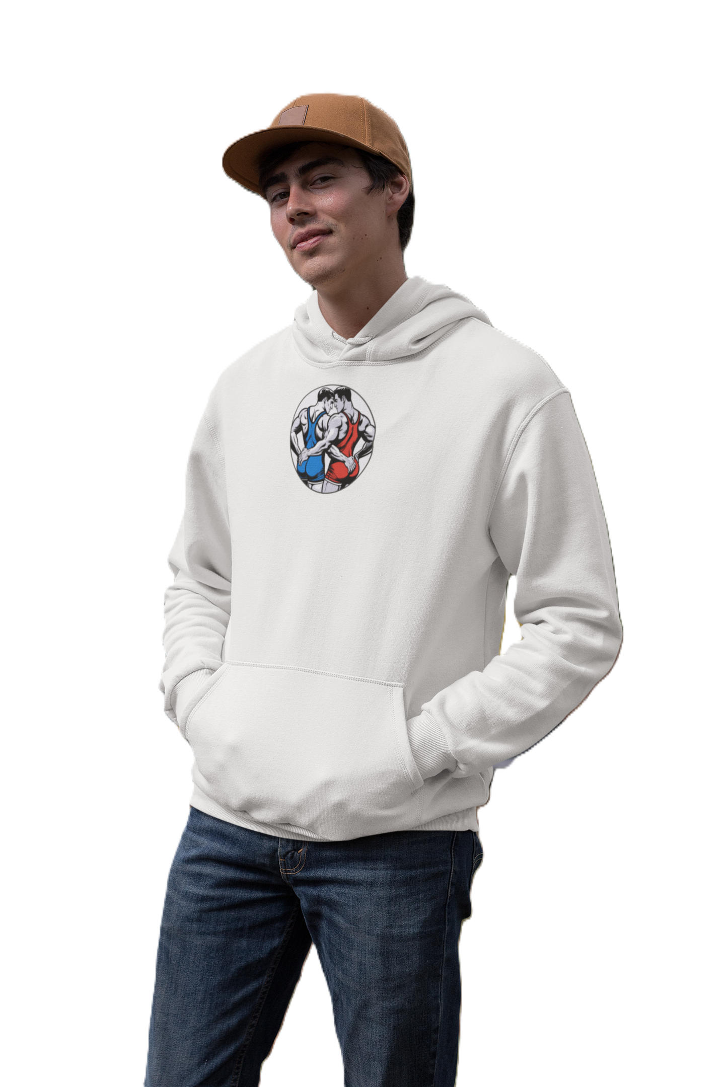 BEEFCAKE WRESTLE BUDS HEAVY BLEND™ HOODED SWEATSHIRT