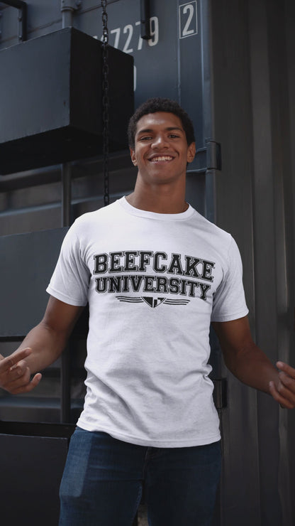 Beefcake University, Short Sleeve Tee